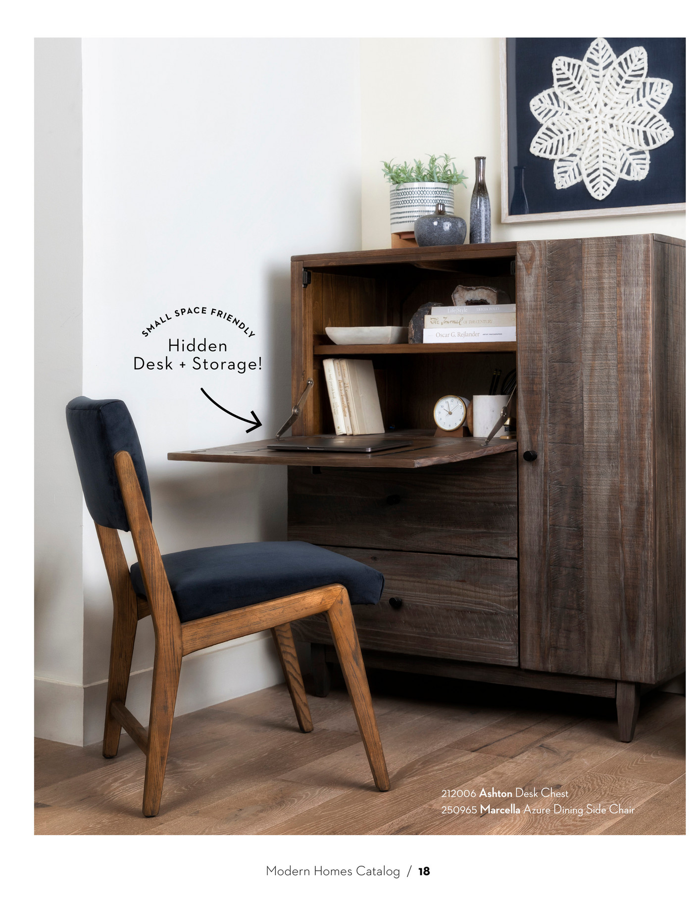 Living Spaces - Home Office Catalog 2020 - Ashton Desk Chest