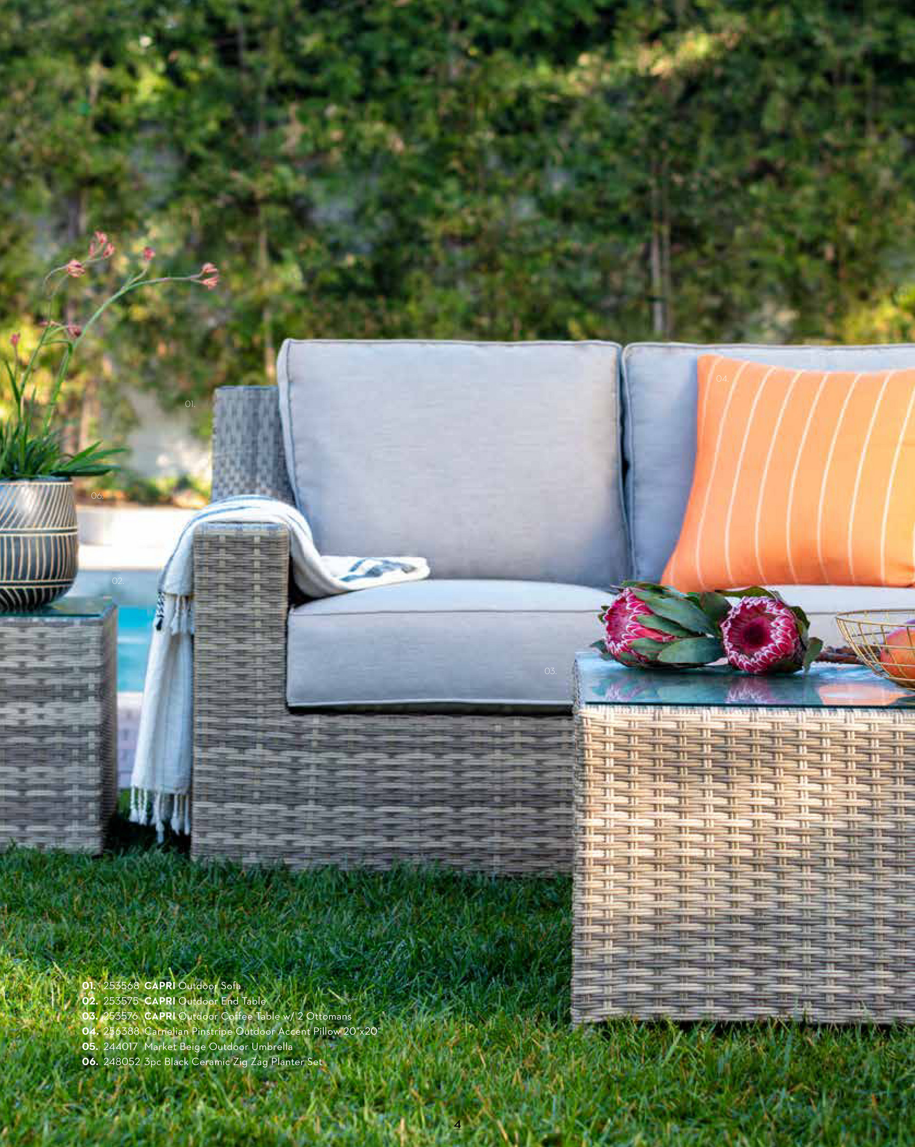 Capri Outdoor Daybed