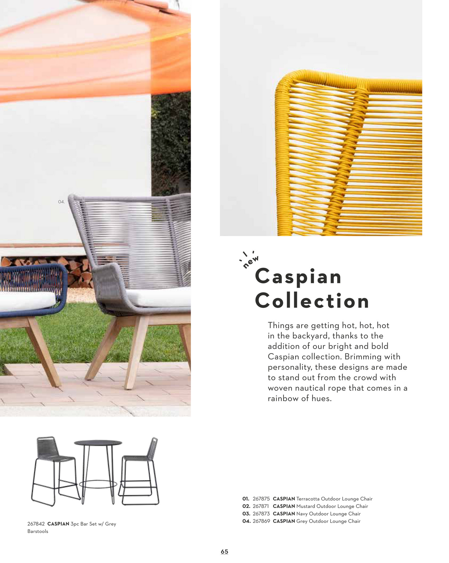 caspian outdoor furniture on Living Spaces Outdoor 2021 Caspian Navy Outdoor Lounge Chair