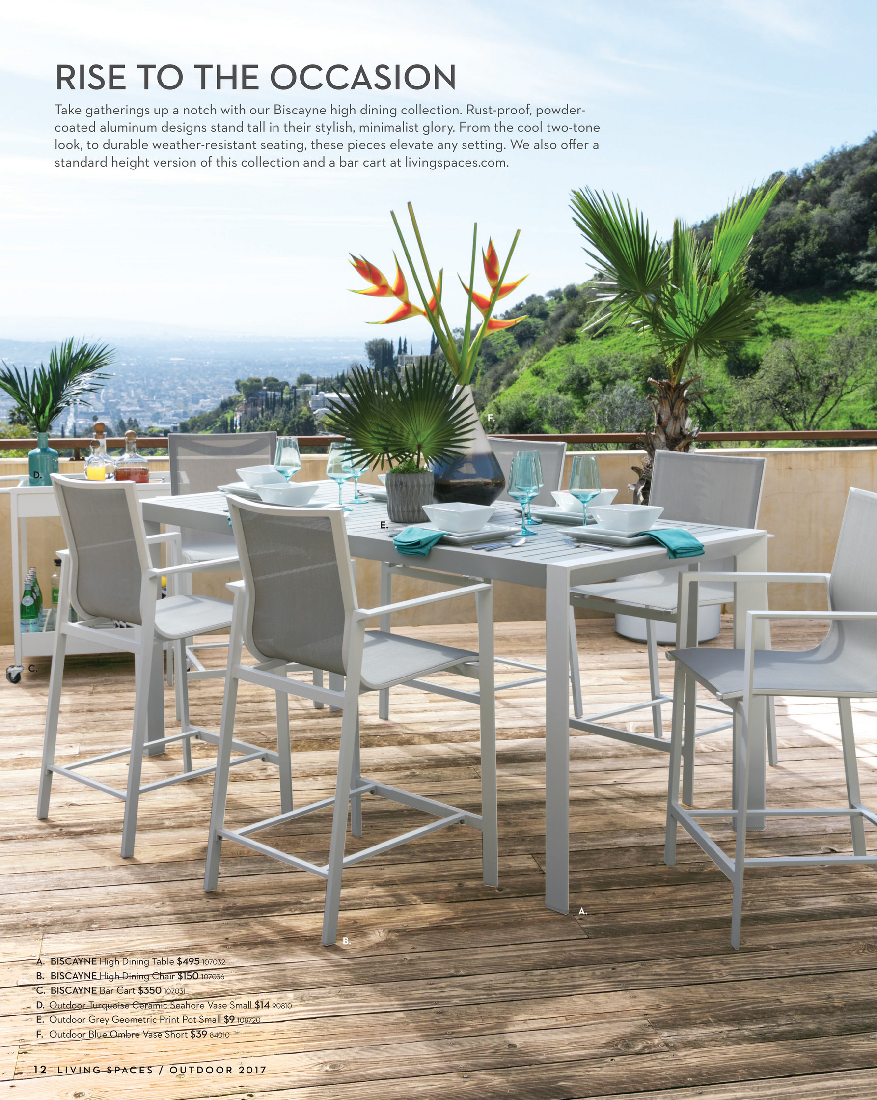 ricks lawn furniture on Living Spaces Product Catalog Outdoor 2017 Varadero Sofa W Storage