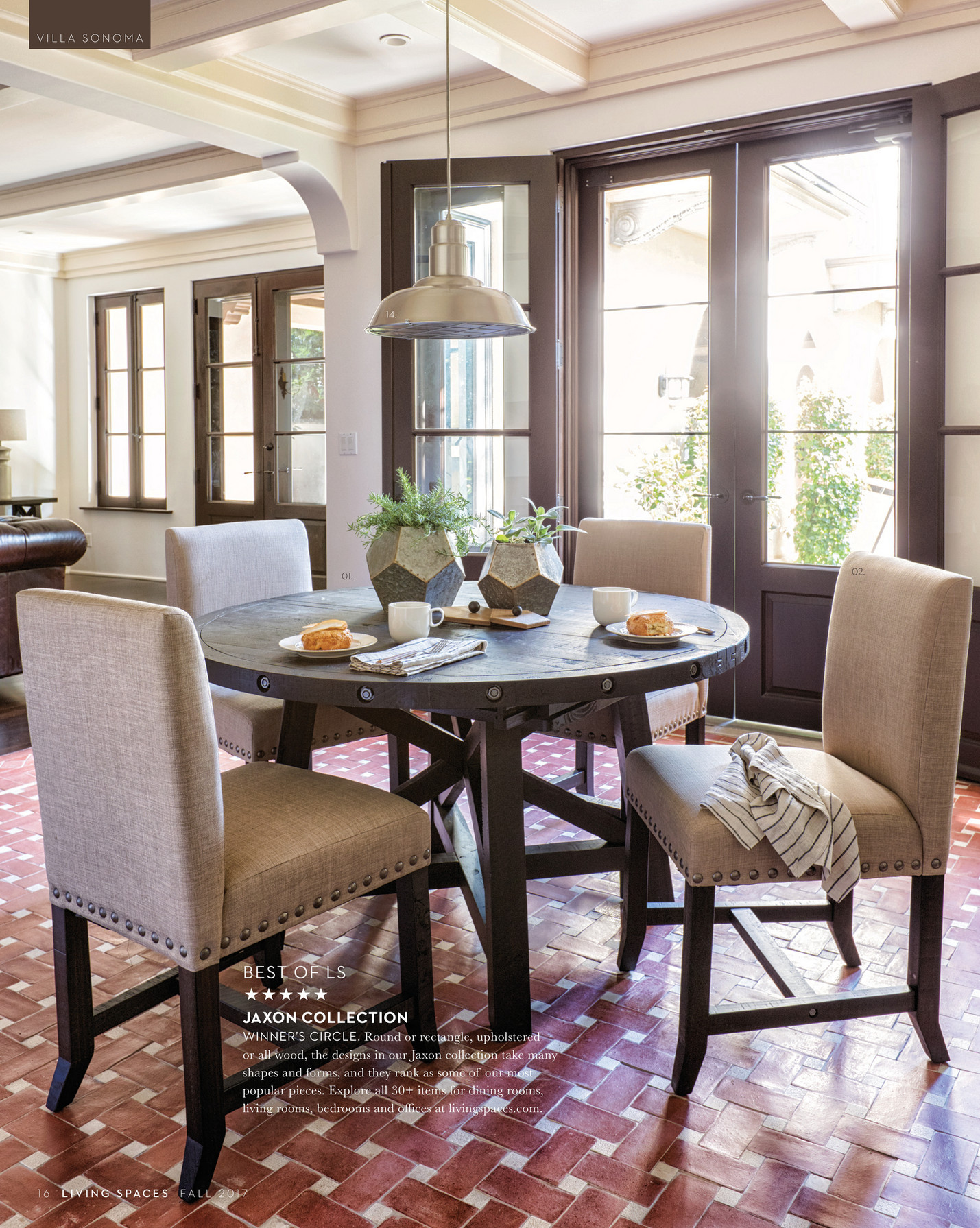 villa sonoma dining set