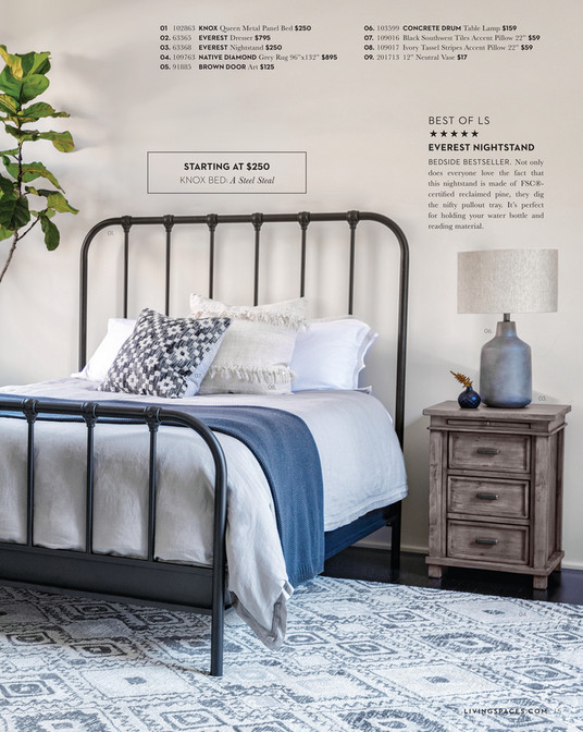 Living Spaces Fall 2018 Accent Pillow Ivory Tassel