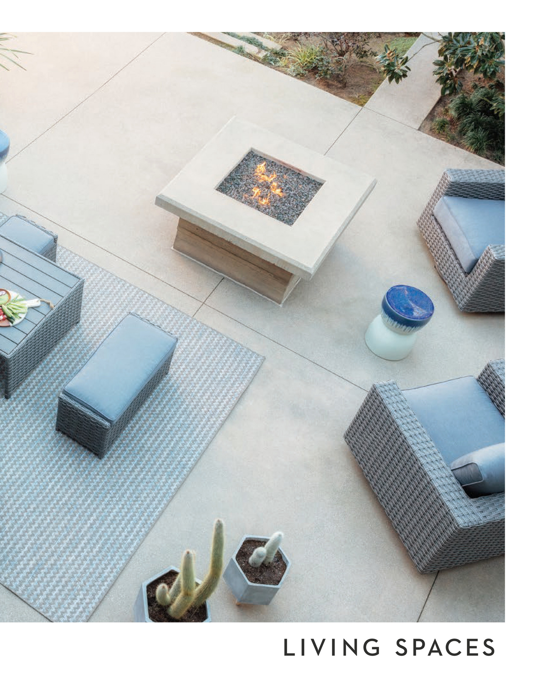 rick rack room on Living Spaces Outdoor 2019 7 9 X10 8 Outdoor Rug Baltic Blue Rick Rack